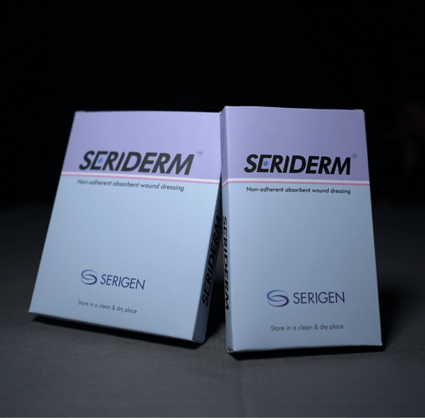 Seriderm - Non-adherent wound dressing