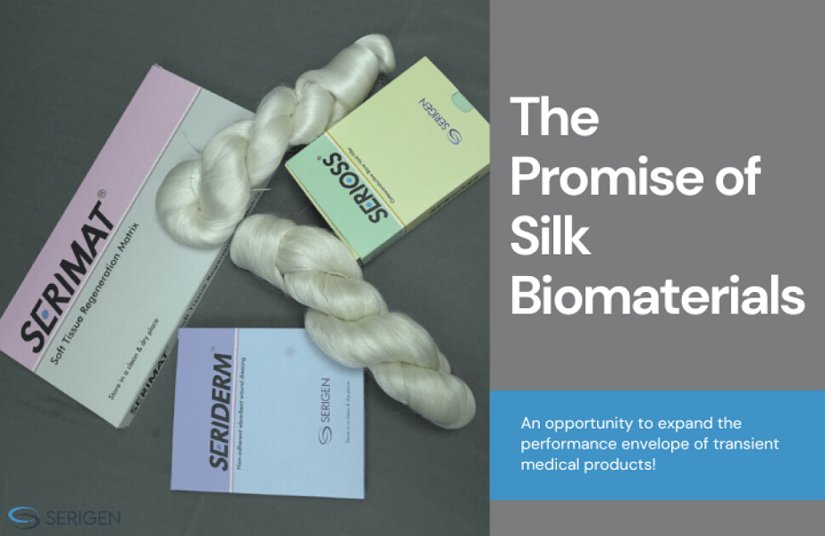 The potential of silk biomaterials in medical products